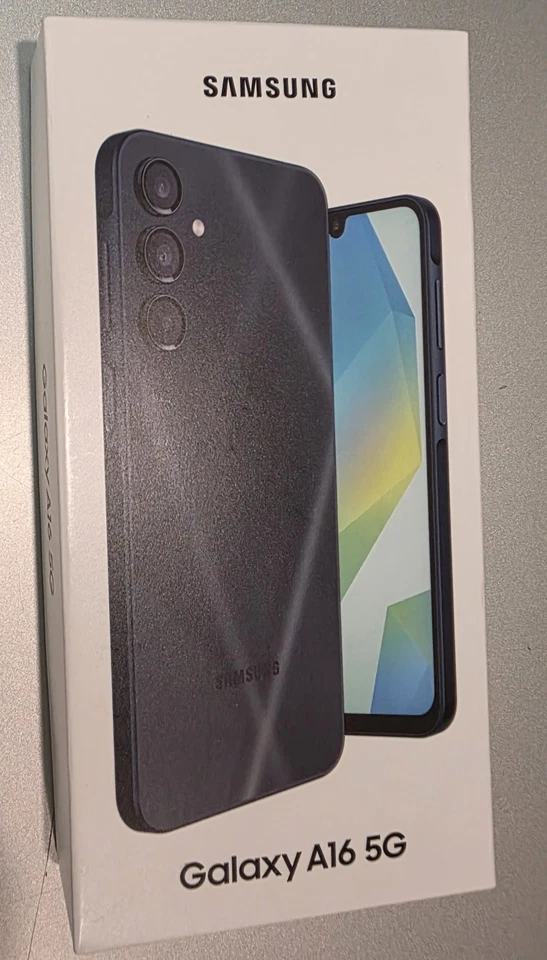Samsung Galaxy A16 5G 🔓 128GB Blue SM-A166U1 ✅ Unlocked USA Model 📱 New in Box - Image 1 of 4