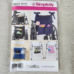 Rollstuhl, Rollator Zubehör Muster Simplicity 2822 UNCUT leicht zu machen - Bild 1 von 2