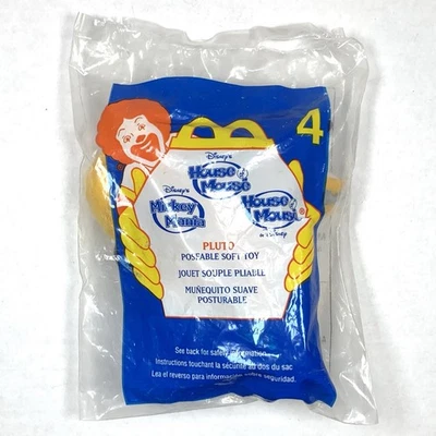 NUEVO 2001 McDonald’s Disney House Of Mouse PLUTO Happy Meal Juguete Foto 1 de 2