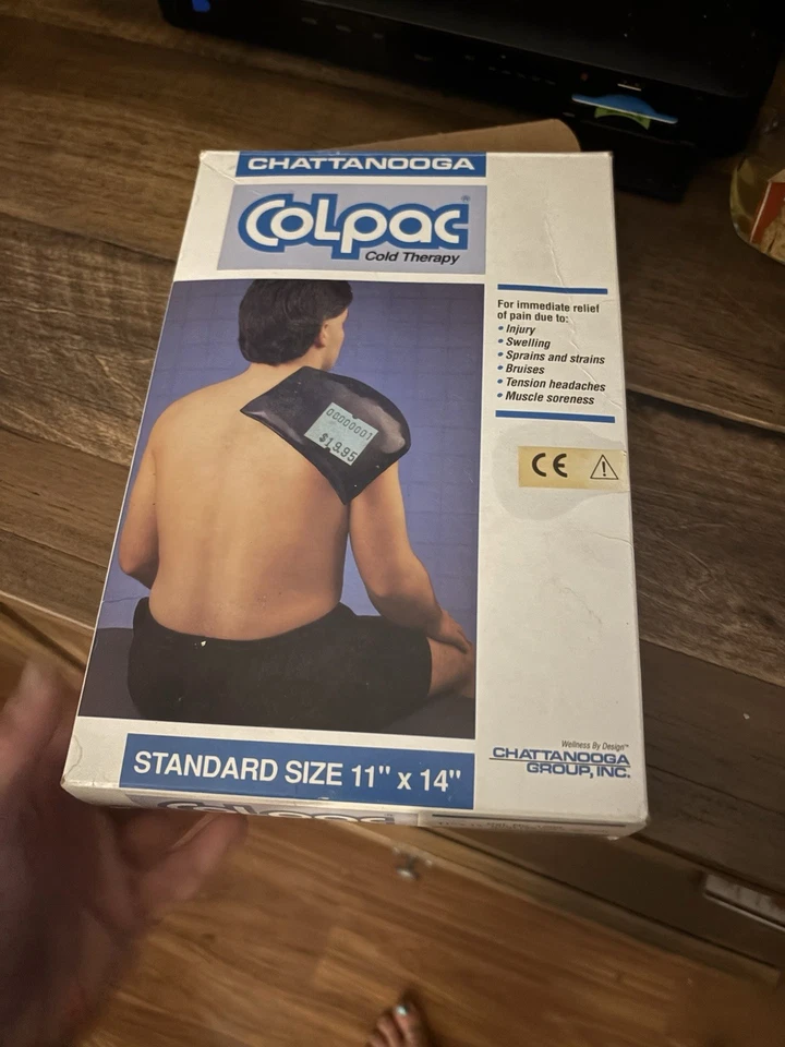 Chattanooga ColPac Cold Therapy, Blue Vinyl, Standard-Size 11”x14”/ 28cm x 36cm - Image 1 of 4