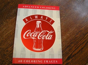 2023 CrownJewlz COCA~COLA Always Coca~Cola Advanced Coloring 40 Classic Images - Picture 1 of 8