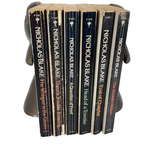 Lot of 6 Vintage Nigel Strangeways Mysteries Nicholas Blake Harper PB Good - Bild 1 von 19