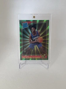 Shai Gilgeous-Alexander Panini Donruss Laser RC Green 2/99 Jersey Numbered - Bild 1 von 2