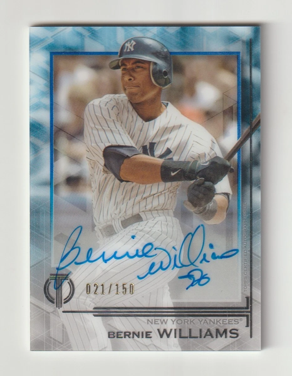 Bernie Williams Baseball Sports Trading Cards & Accessories