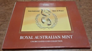1986 Royal Australian Mint Uncirculated Coin Collection Set - Picture 1 of 8