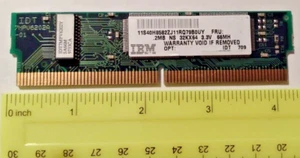 IBM MEMORY MODULE .2MB P/N: 11S440H8582ZJ11RB0UY - Picture 1 of 4