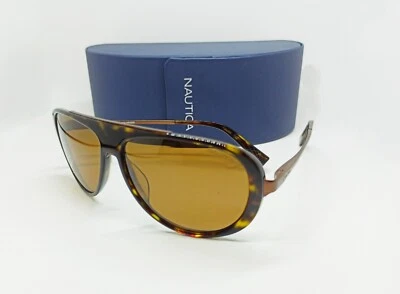 New RARE NAUTICA N6154S 310 Sunglasses Tortoise / Brown Polarized Lens - Image 1 of 4