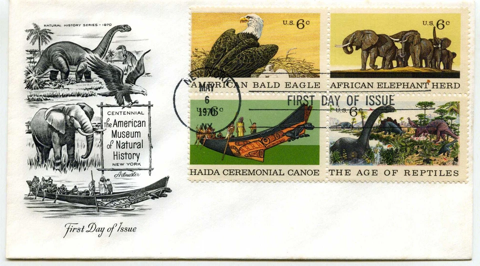 1387-90 Natural History, Artmaster, block of 4, FDC - Image 1 of 1