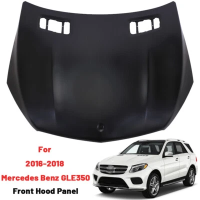 Front Hood Panel For 2016-2018 Mercedes Benz GLE350 Primed Steel MB1230145 Foto 1 de 4