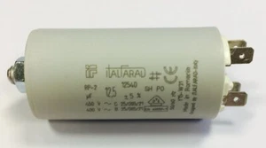 Kondensator Motorkondensator Anlaufkondensator Waschmaschine Trockner 12,5 µF - Bild 1 von 1