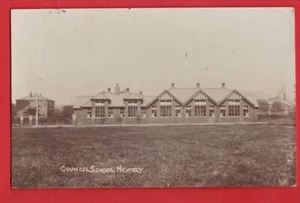 LANCASHIRE.   ROCHDALE.  NEWHEY COUNCIL SCHOOL RP - Picture 1 of 1