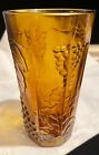 Vintage Indiana Carnival Glass Harvest Grape Marigold Tumbler