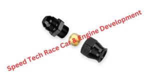 Earls AT165056 Ano-Tuff Aluminum Tube Adapter -6 Male @ Speed Tech - Foto 1 di 1