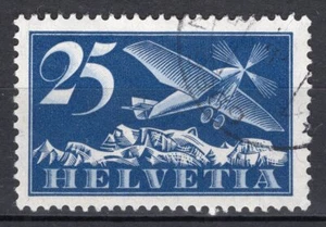 #911 - Svizzera - 25 cent posta aerea, 1923 - Usato - Imagen 1 de 1