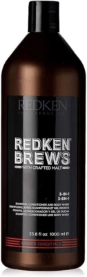 Redken Brews 3-in-1 Shampoo, Conditioner and Body Wash for Men 33.8 Oz - Image 1 of 2