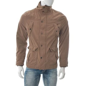 Gaastra Vintage Style Men's Double Layered Blouson coat Jacket L. Brown Size s - Picture 1 of 9