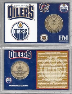 Highland Mint Edmonton Oilers Numbered Edition #0462 - Picture 1 of 1