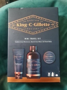 Gillette King C Mini Travel Gift Set - Picture 1 of 7