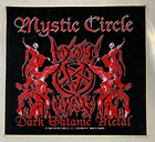 MYSTIC CIRCLE  DARK SATANIC METAL Music Sticker   125cm x 115cm