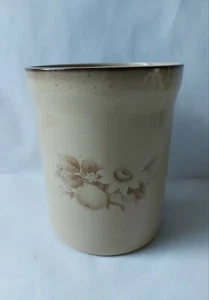 Vintage Denby Stoneware "Memories" Large Utensils Storage Pot Discontinued 16cm - Picture 1 of 4