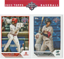 2023 Topps Pro Debut Baseball - Pick Your Card / Complete The Set!