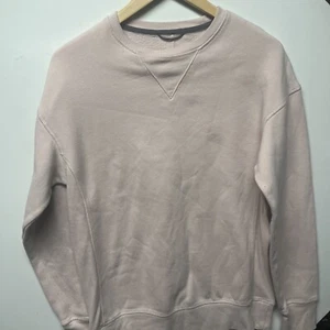 Sudadera con capucha corta texturizada manga larga rosa melocotón All in Motion pequeña para mujer - Imagen 1 de 3