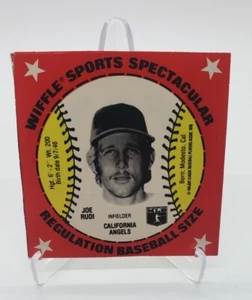 Joe Rudi Limited Edition California Angels 1979 Wiffle Ball Box Panel - Bild 1 von 12