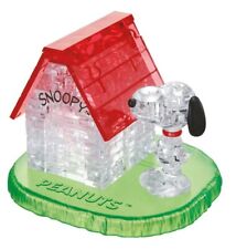 BePuzzled 3D Crystal Puzzle Snoopy With House