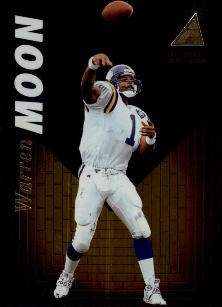 1995 Pinnacle Zenith Warren Moon #Z6 for sale | eBay