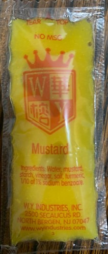 Ty Ling Mustard Chinese Hot : Mustard Condiment