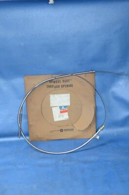 Cable de freno de emergencia de estacionamiento delantero para camioneta Dodge 1978-80 nuevo de lote nuevo D100 D150 D200 D300 Foto 1 de 4