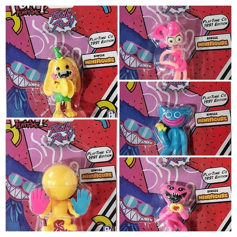 Poppy Playtime Single Mini Figure Huggy, Kissy, Bunzo, Player &Mommy Totally Rad Cover