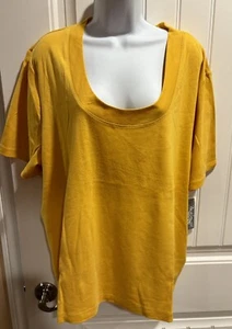 Stein Mart T Shirt Dottergelb Damen, Gr. 3X - Bild 1 von 11