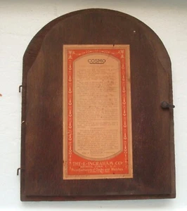 Ingraham, Cosmo, Uhr Hintertür, Originalteil, 9"x7" - Bild 1 von 5