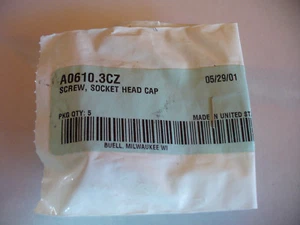 Buell Sockethead Cap Screw A0610.3CZ 3PCS. - Picture 1 of 3