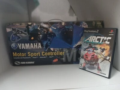 ARCTIC THUNDER GAME &NEW YAMAHA SNOW MOBILE CONTROLLER FOR PS2 PLAYSTATION 2 V28 - Image 1 of 2