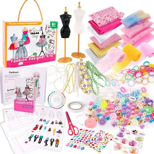 Fashion Design Kit For Girls 309pcs Embroidery Kit Sewing For Creativity DIY - Picture 1 of 12