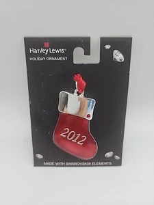2012 Harvey Lewis roter Strumpf Weihnachtsschmuck - NEU! - Bild 1 von 2