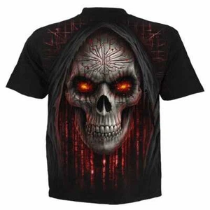 Spiral Direct Cyber Death Grim Reaper Gamer Virtual Reality Goth Shirt T209M101 - Bild 1 von 4