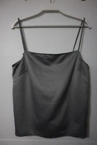 Nowa designer grey silk cami top size 8 - Picture 1 of 3