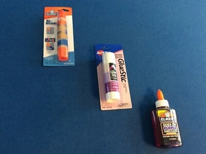 Glue: Elmer's washable purple glue, or dual tip glue pen, or Avery glue stick - Picture 1 of 8