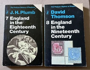 ENGLAND IN THE EIGHTEENTH CENTURY + NINETEENTH CENTURY  Pelican UK paperbacks - Imagen 1 de 3