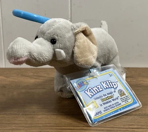 Ganz Webkinz Kinz Klip Velvety Elephant WE000733, New with Sealed Unused Code - Picture 1 of 9