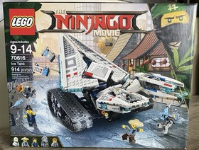The Lego Ninjago Movie Ice Tank 70616 Brand New Sealed Zane Spinjitzu Set 2017