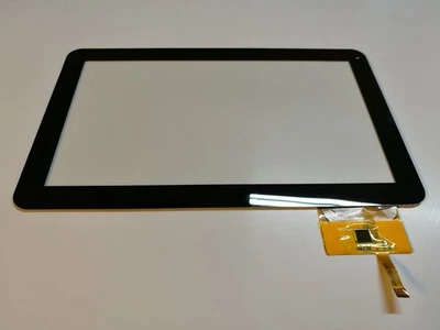 Schwarz: Display Taktil Touchscreen Digitizer 10 Odys Uno X10 - Bild 1 von 3