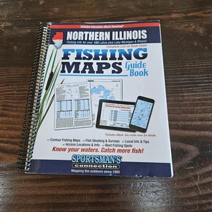 Northern Illinois Fishing Map Guide by Jim Billig - Picture 1 of 4
