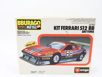 Bburago 5133 Modellauto-Bausatz Metall PKW Rennwagen Ferrari 512 BB DAYTONA 1:24 - Bild 1 von 3