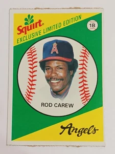 1981 Topps Squirt Rod Carew California Angels #9 - Picture 1 of 2