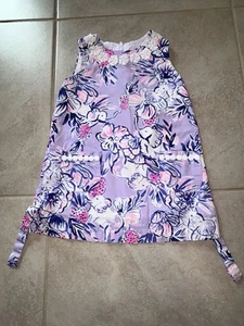Lilly Pulitzer Girls Elephant Trunks In The Air, Shift Dress Size 3 - Picture 1 of 4