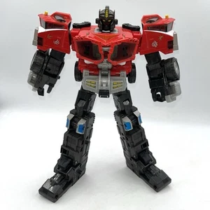Transformers 2004 Cybertron Galaxy Force Leader Class Optimus Prime Black - Picture 1 of 6